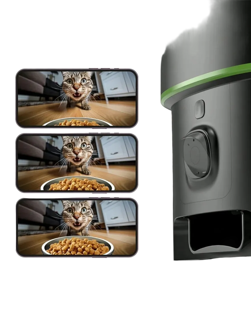 Comedero Nido Smart — Cámara HD + Audio Bidireccional