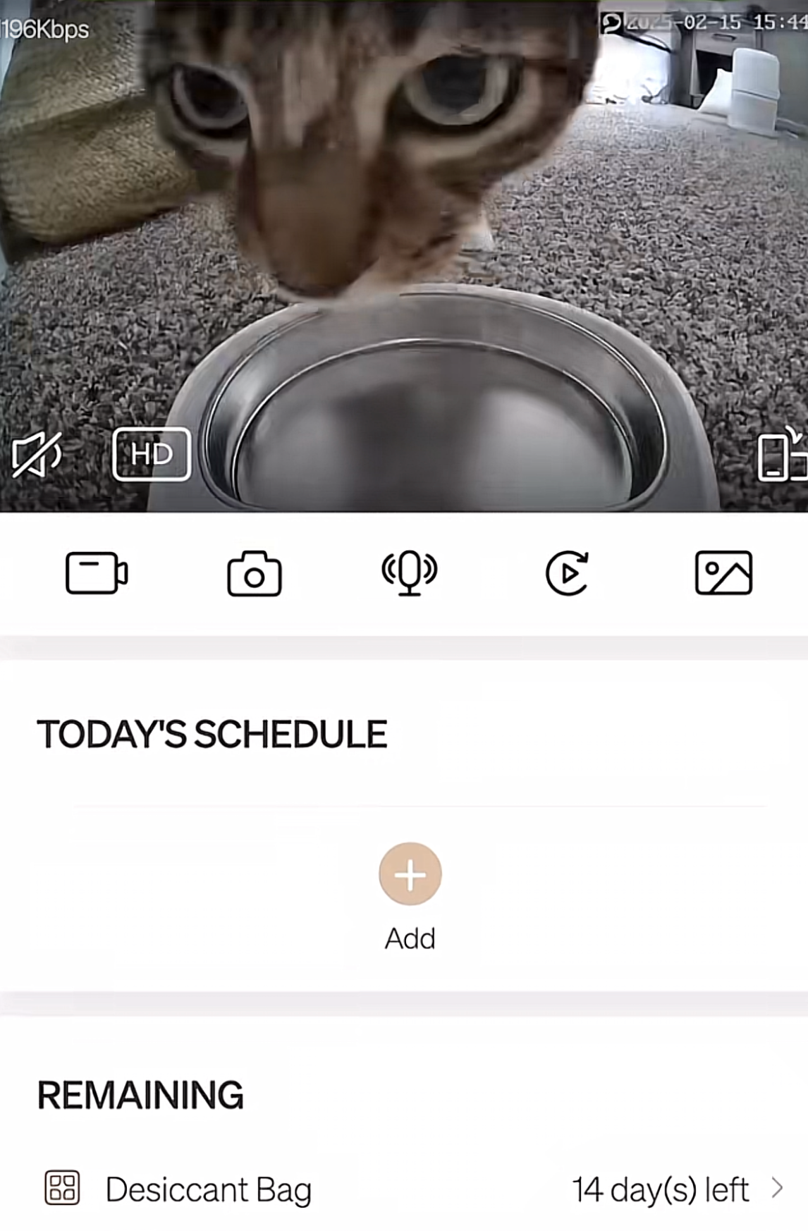 Comedero Nido Smart — Cámara HD + Audio Bidireccional